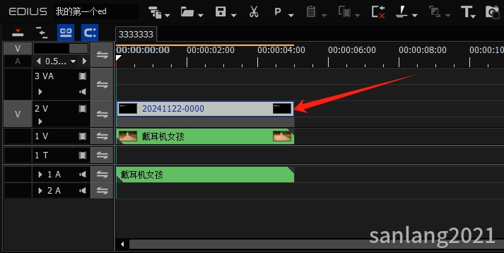 edius添加文字