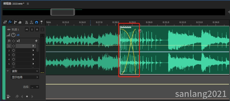 AU交叉淡化音频 AU交叉淡化音频