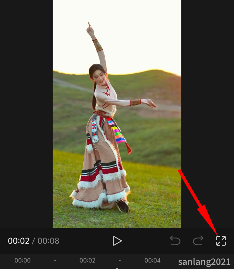 剪映全屏显示