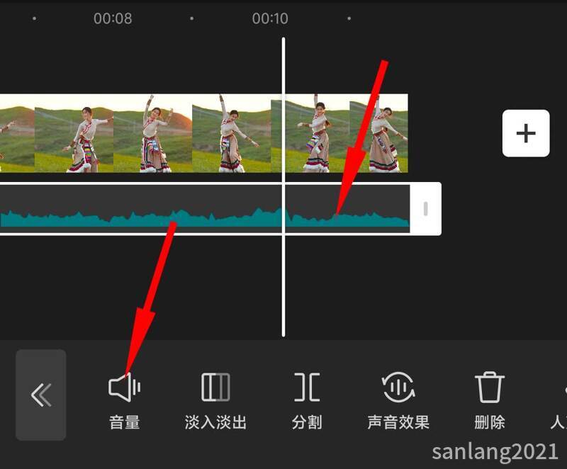 手机剪映调整声音音量 手机剪映调整声音音量