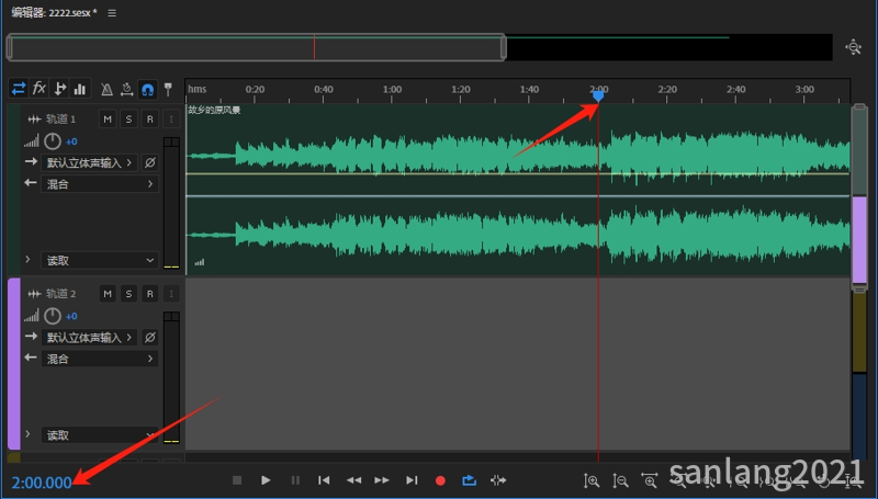 Au播放指示器位置