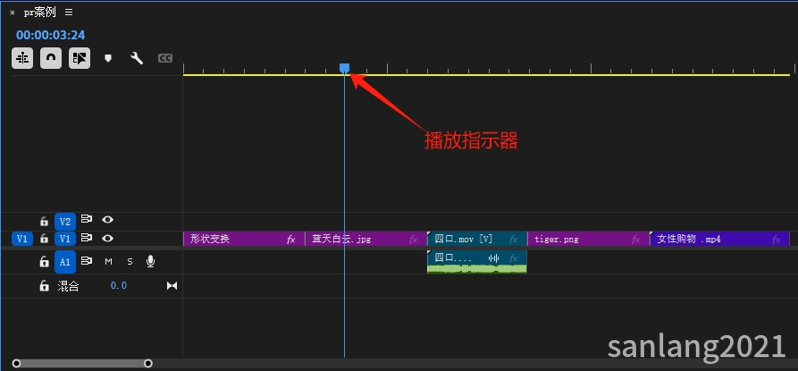 pr播放指示器 pr播放指示器