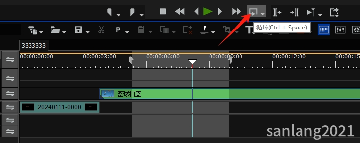 edius循环播放序列