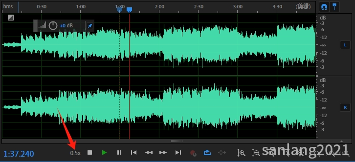 AU0.5倍速播放 AU0.5倍速播放