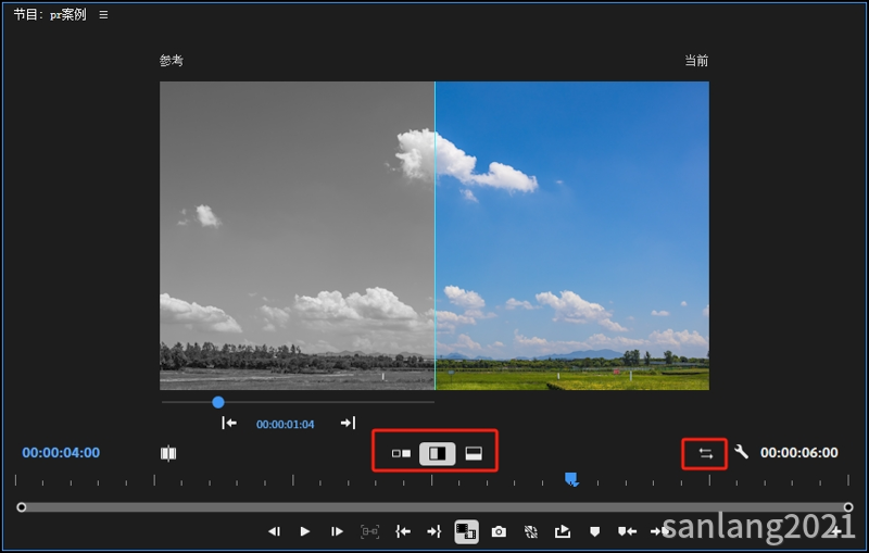 pr比较视图显示模式