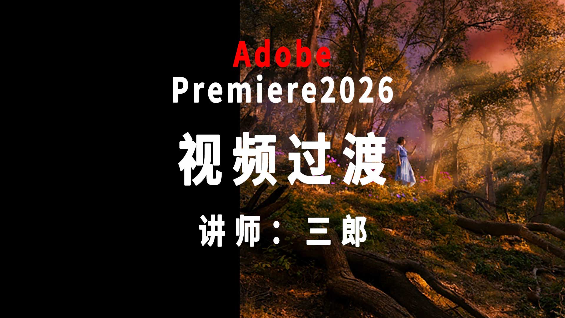 premiere2026变化之轨道素材添加视频过渡