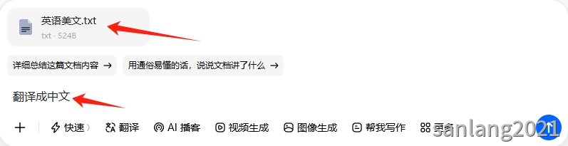 豆包翻译文档