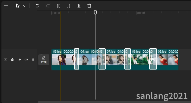剪映多选或全选转场 剪映多选或全选转场